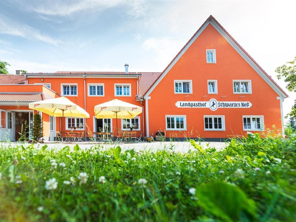 Landgasthof Schwarzes Ross Ansbach Buitenkant foto